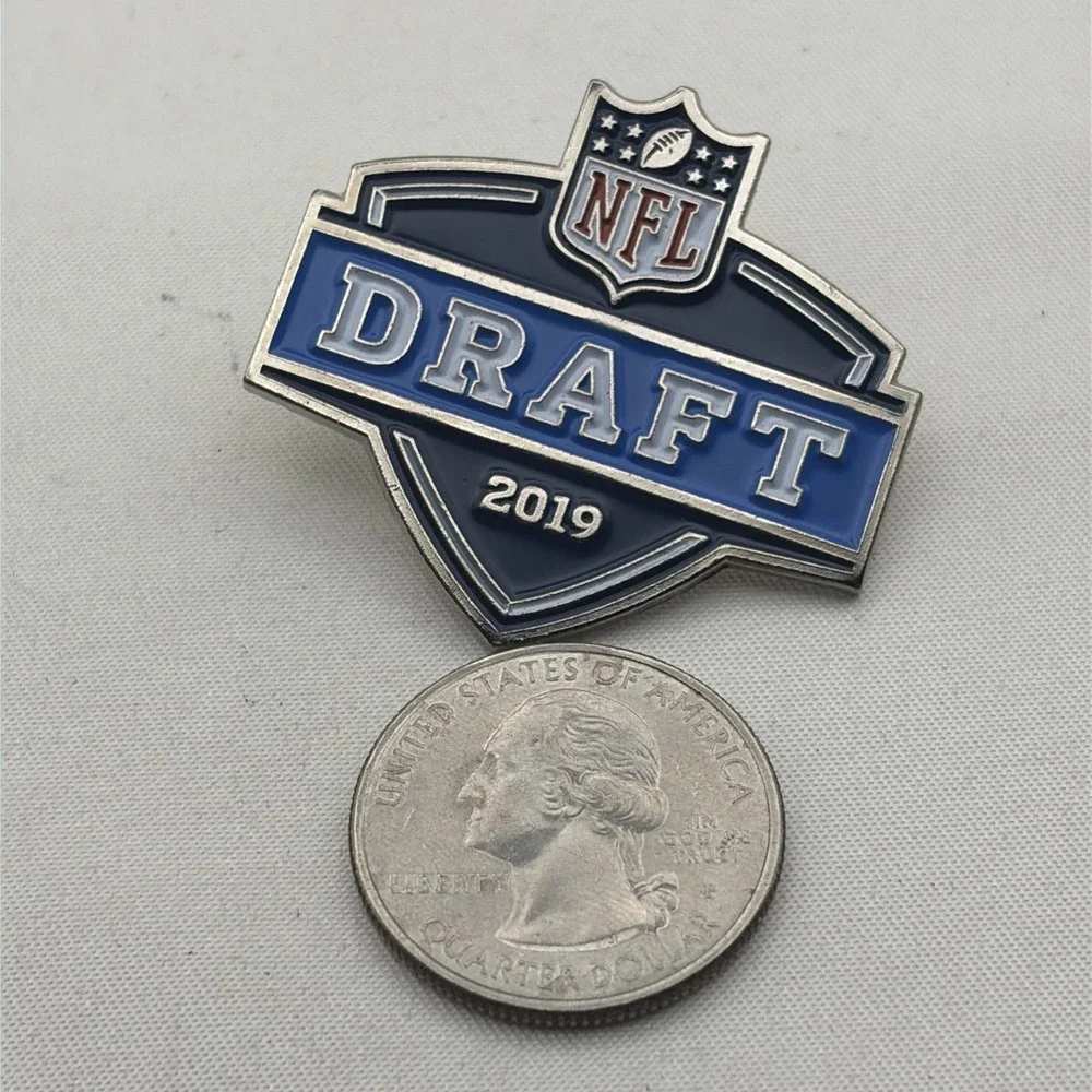 NFL Draft Day 2019 National Football League Lapel Hat Pin